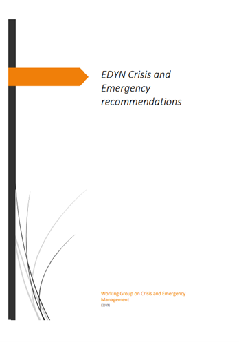 EDYN Crisis and emergency recommendations
